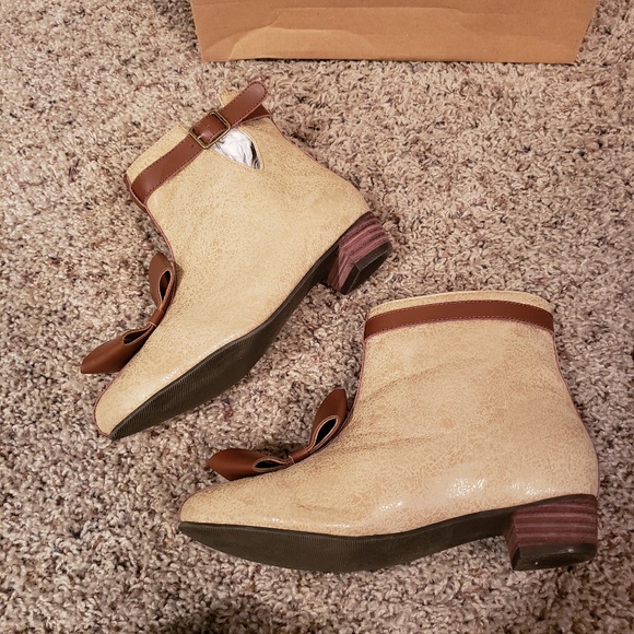 SOLD Joyfolie Girls Dalia Bow Bootie Boot Youth 3 - Picture 4 of 8